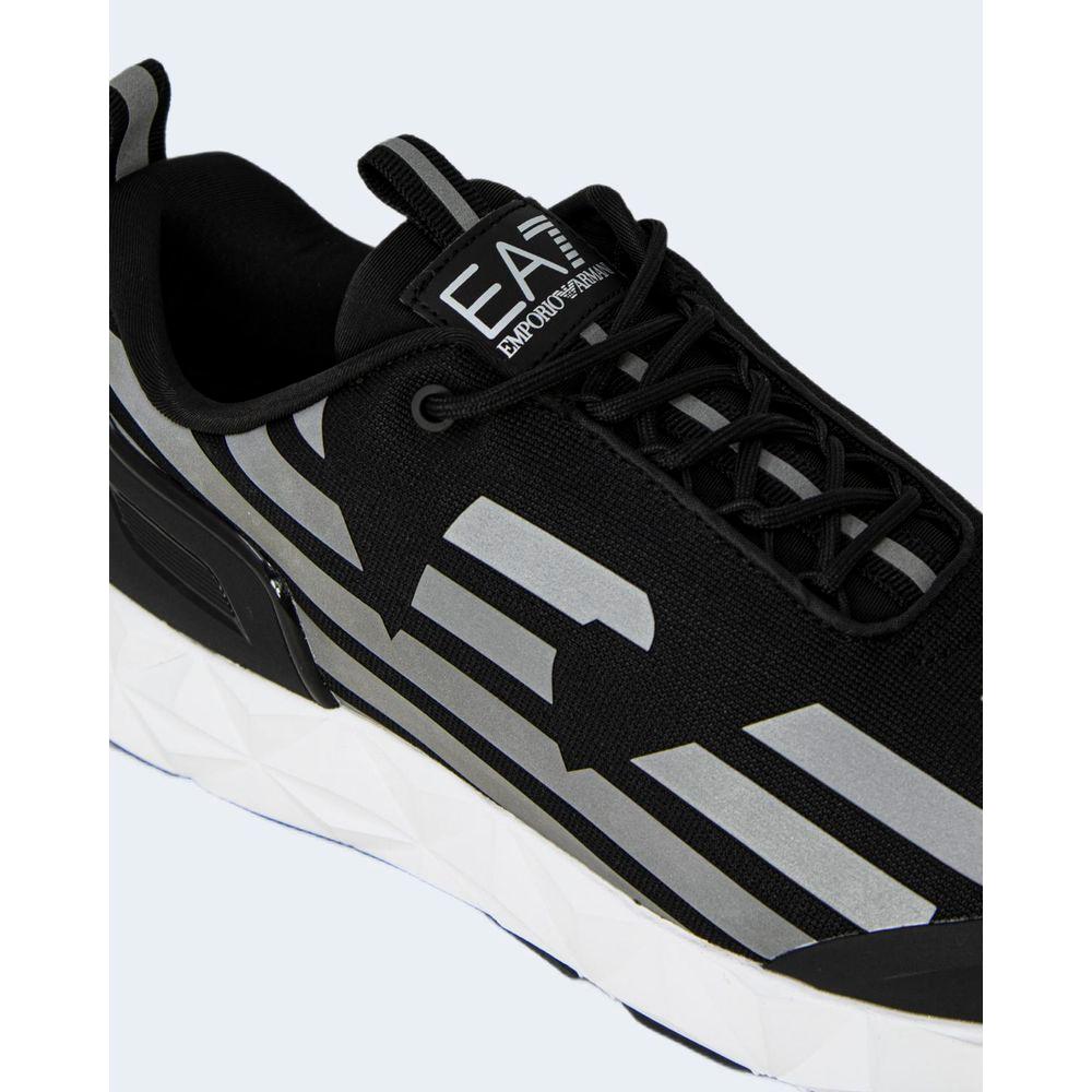 EA7 Emporio Armani Black Polyester Sneaker EA7 Emporio Armani