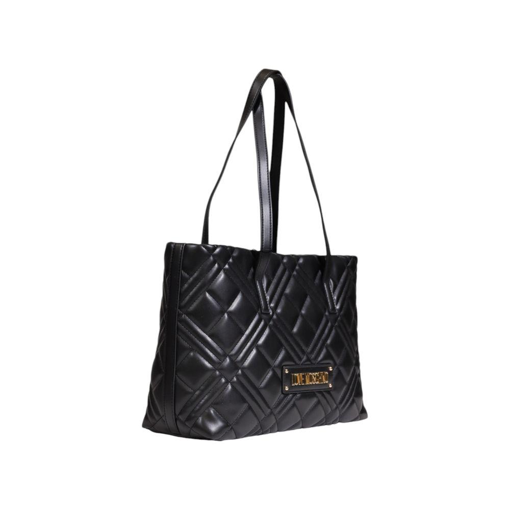 Love Moschino Black Polyethylene Handbag Love Moschino