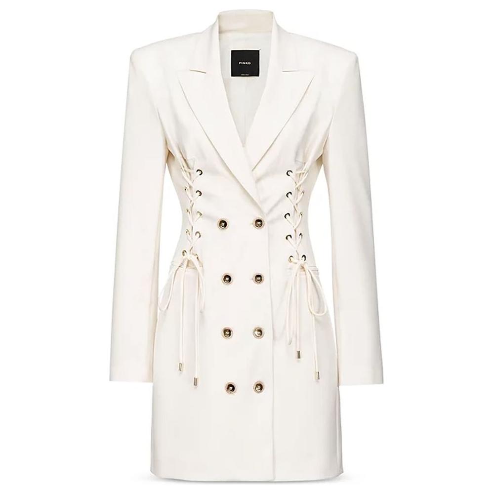 PINKO White Polyester Suits & Blazer PINKO