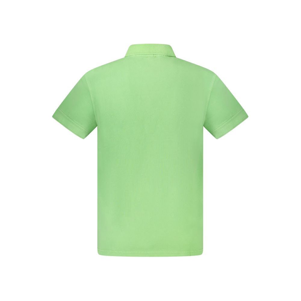 Hugo Boss Green Cotton Polo Shirt Hugo Boss