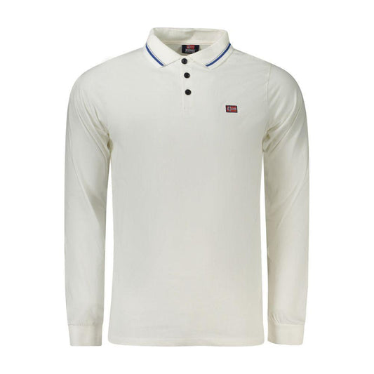 Norway 1963 White Cotton Polo Shirt Norway 1963