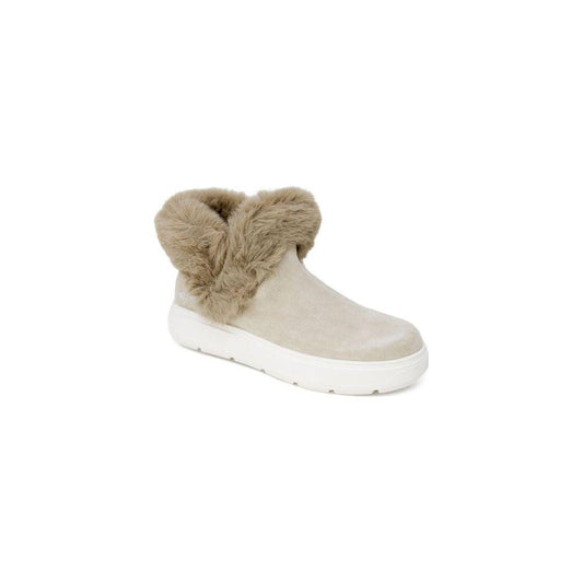 Love Moschino Beige Leather Sneaker Love Moschino