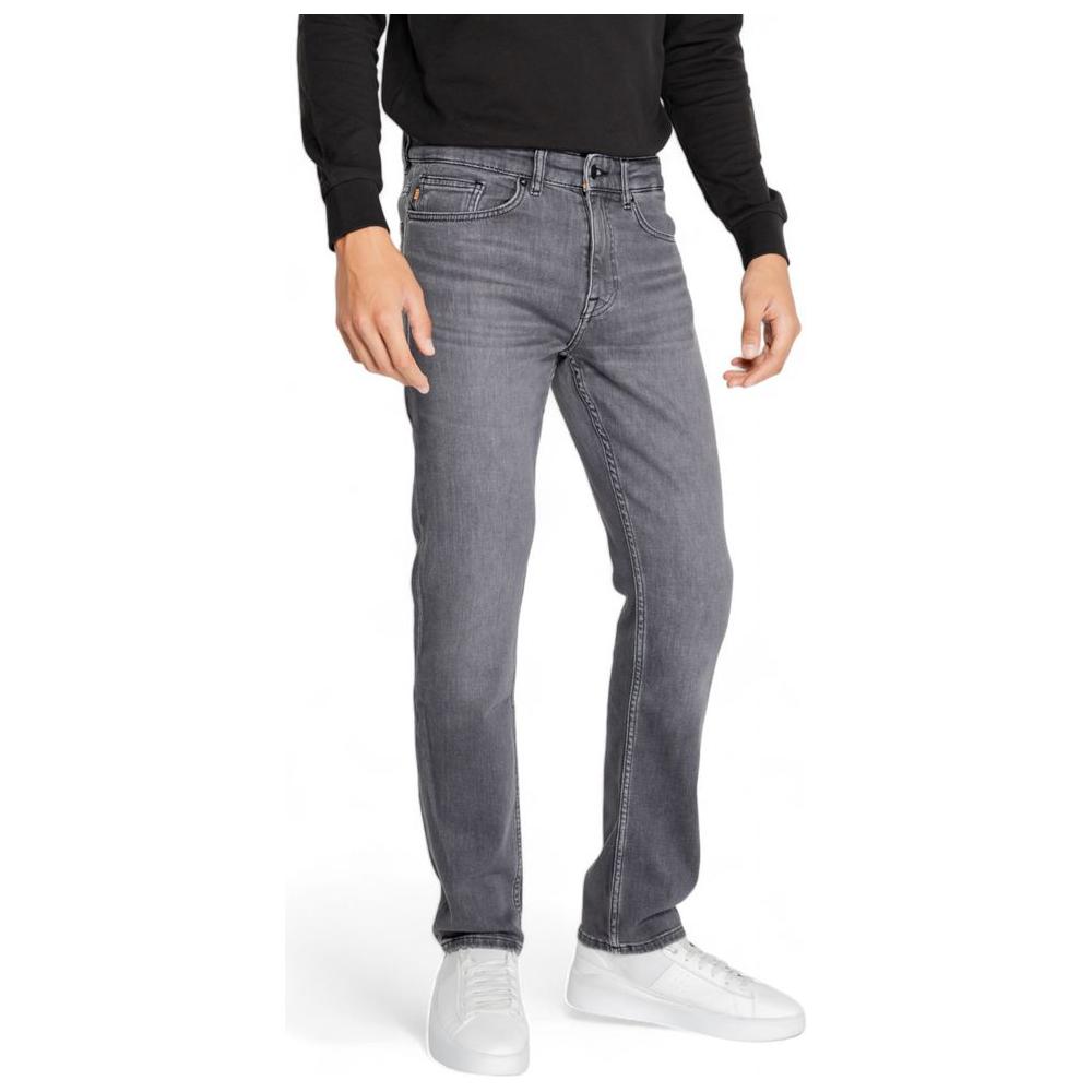 Hugo Boss Black Cotton Jeans & Pant Hugo Boss