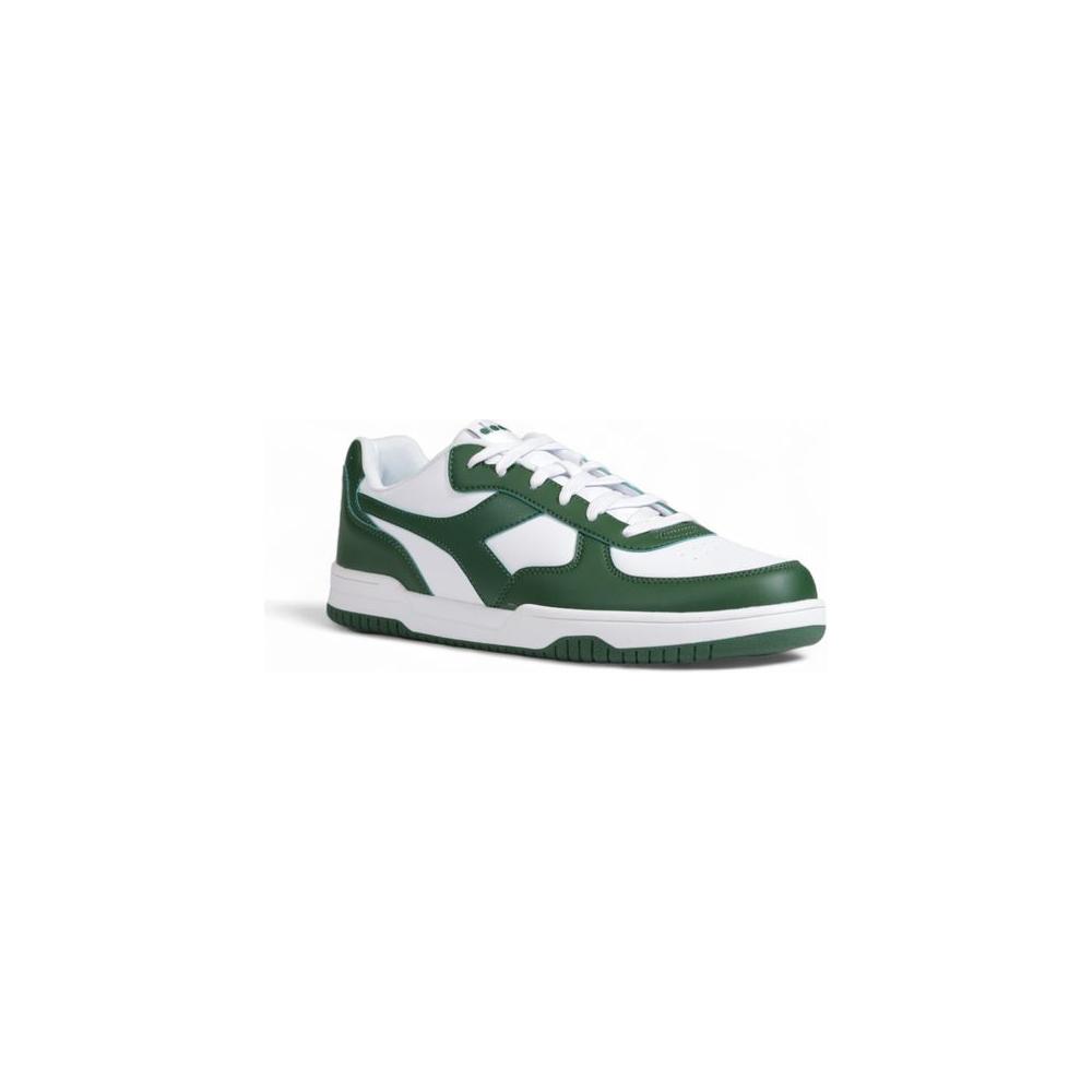 Diadora Green Synthetic Leather Sneaker Diadora