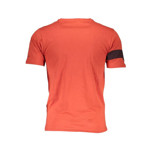 Gas Orange Cotton T-Shirt Gas