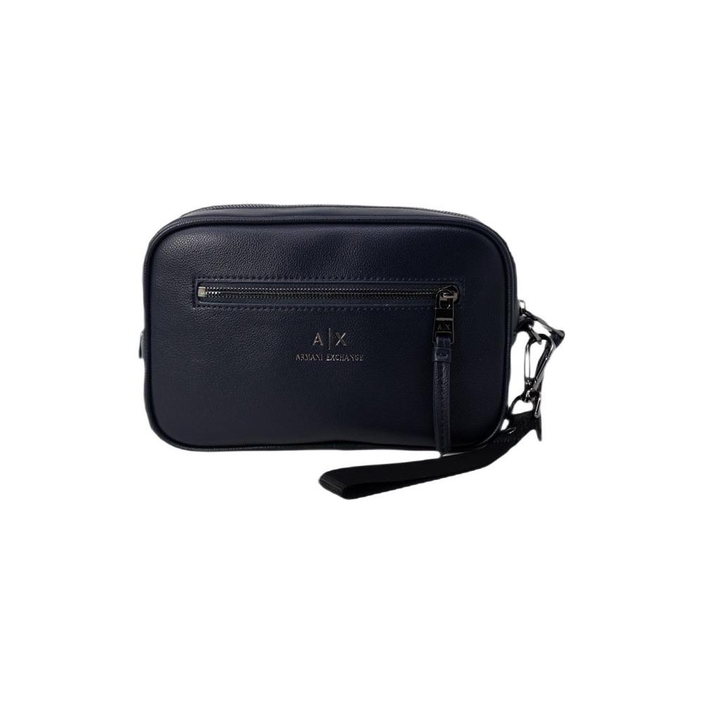 Armani Exchange Blue Polyester Luggage And Travel Armani Exchange