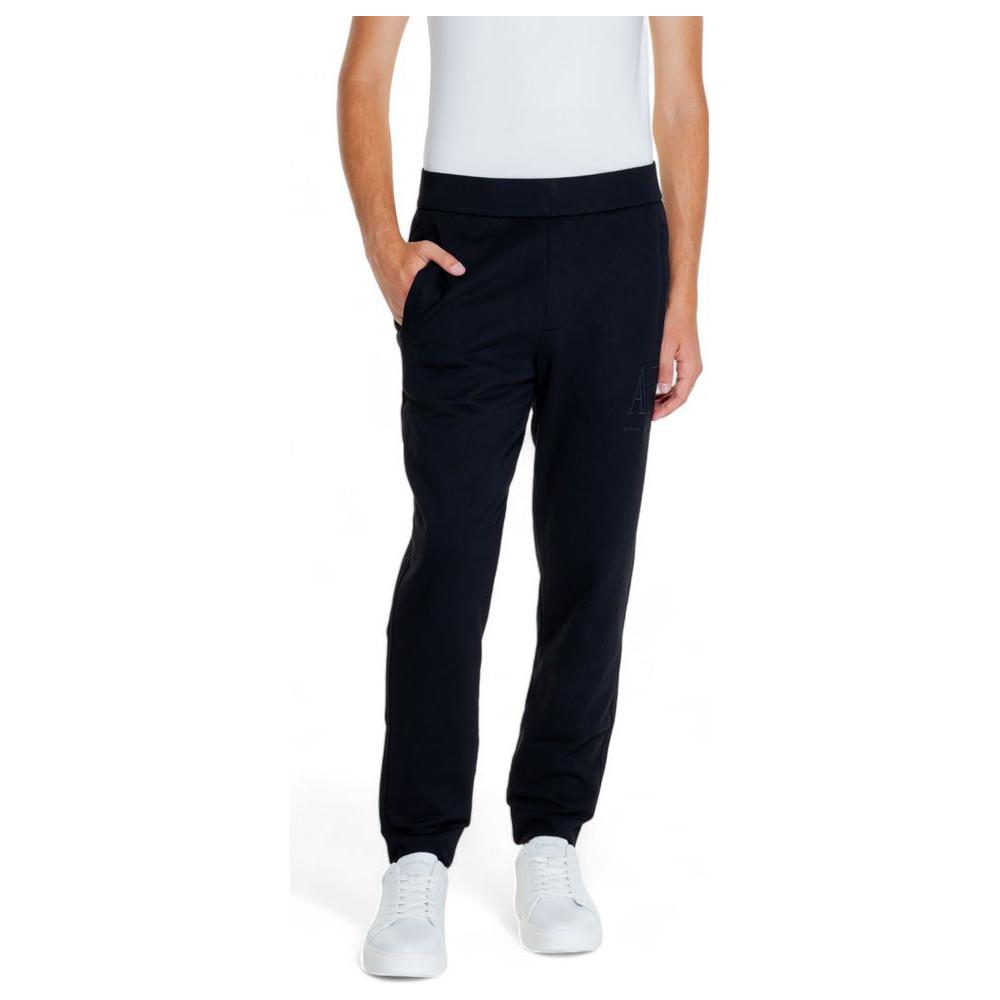 Armani Exchange Black Cotton Jeans & Pant Armani Exchange