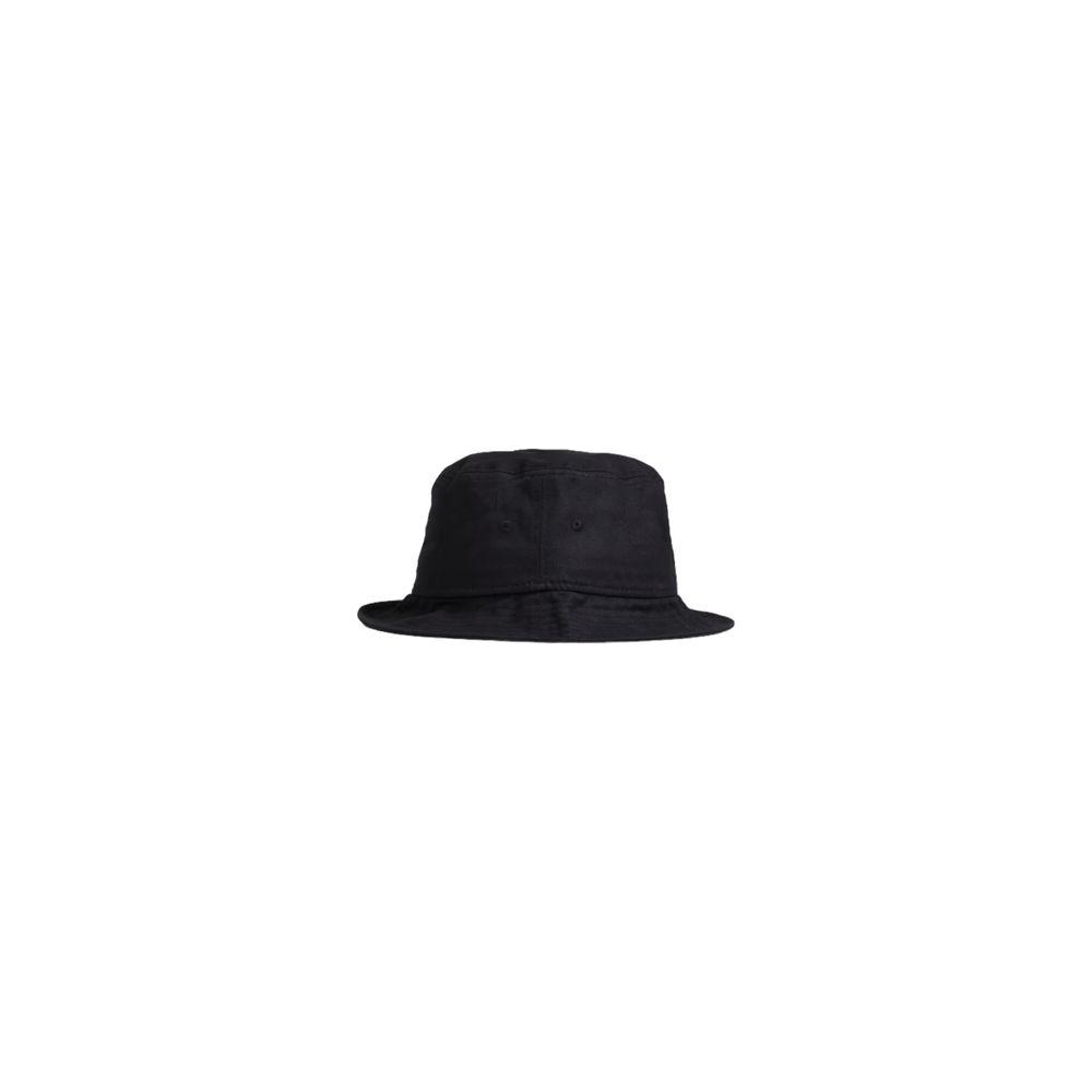 Hugo Boss Black Cotton Hat Hugo Boss