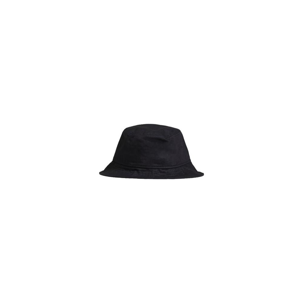 Hugo Boss Black Cotton Hat Hugo Boss