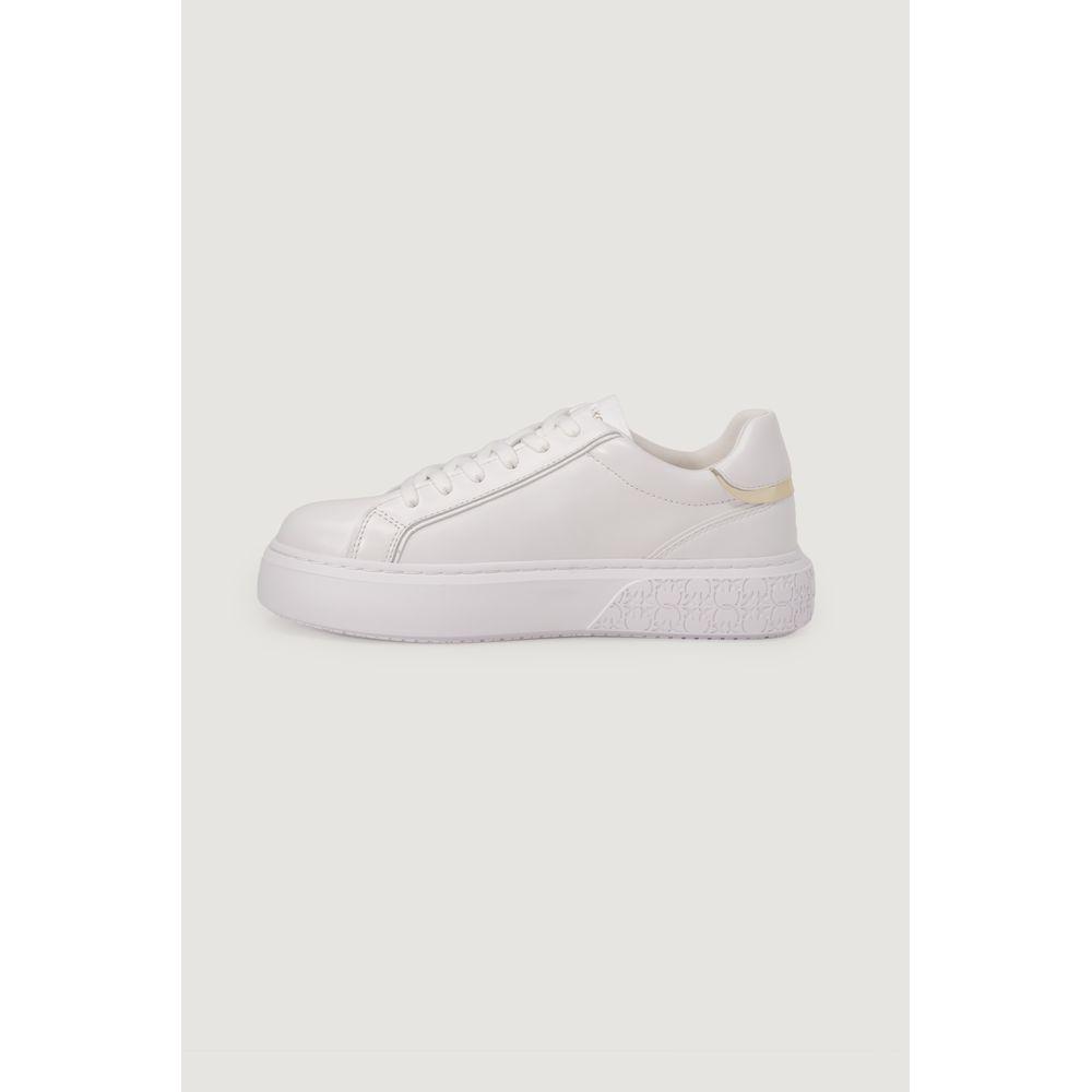 PINKO White Leather Sneaker PINKO