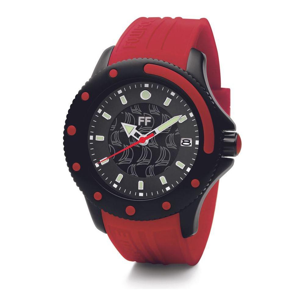 Folli Follie Red Silicone Watch Folli Follie