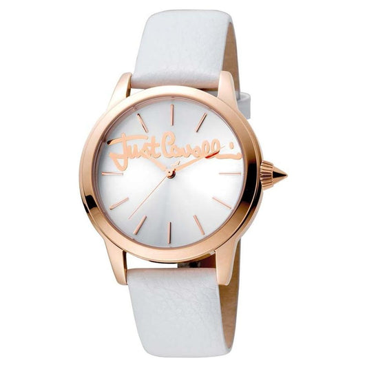 Just Cavalli White Leather Watch Just Cavalli