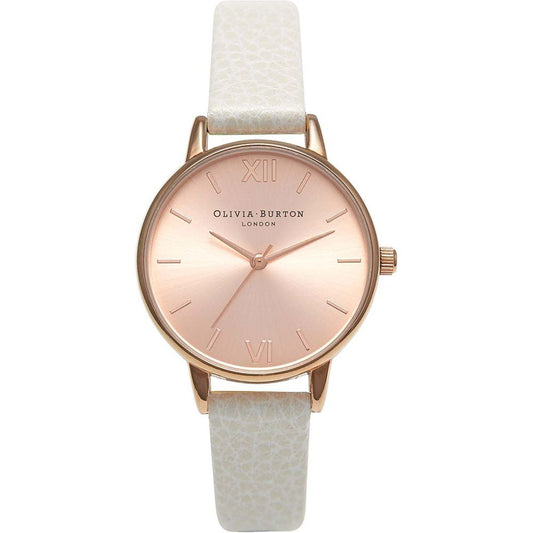 Olivia Burton White Leather Watch Olivia Burton