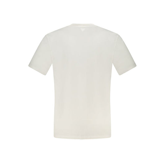 Guess Jeans White Cotton T-Shirt Guess Jeans