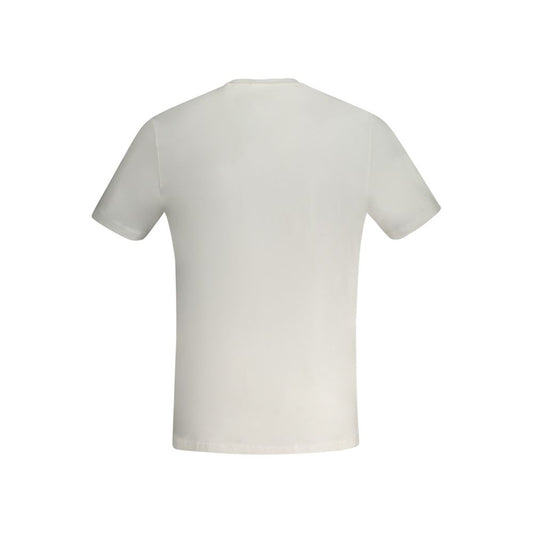 Guess Jeans White Cotton T-Shirt Guess Jeans