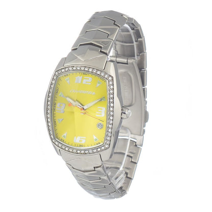 Chronotech Silver Stainless Steel Dress Watch