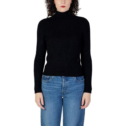 Guess Black Polyamide Sweater Guess