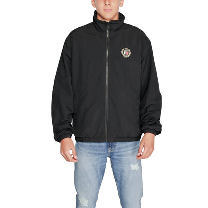 Tommy Hilfiger Jeans Black Recycled Polyester Shell Jacket
