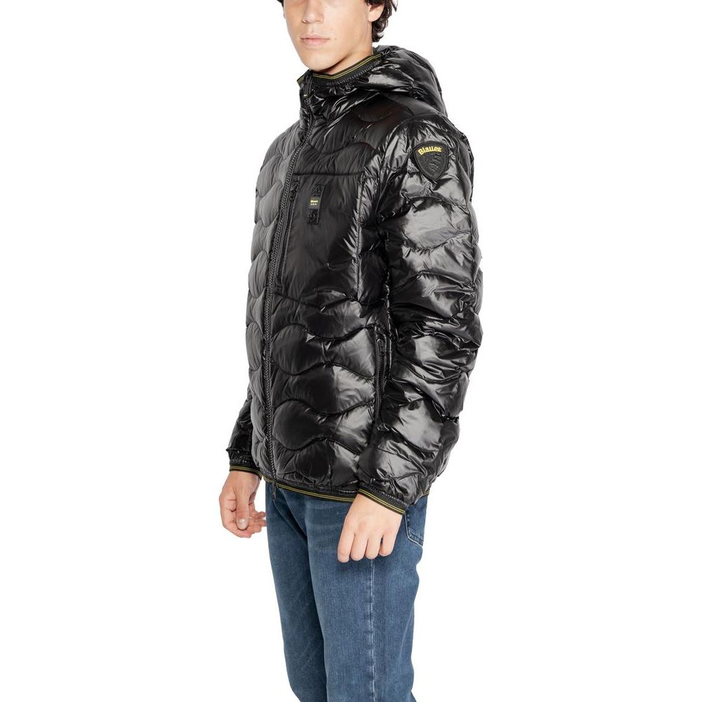 Blauer Black Polyamide Jacket Blauer