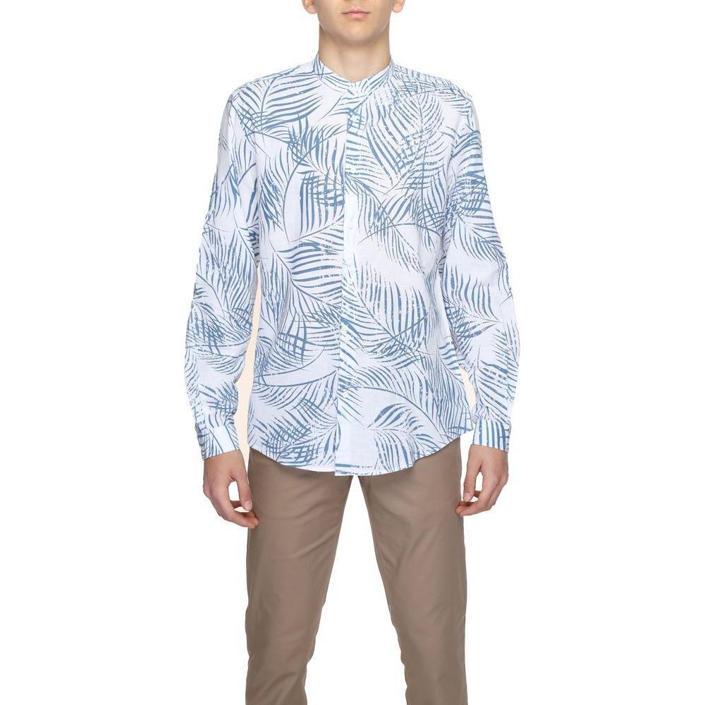 Antony Morato Blue Cotton Shirt