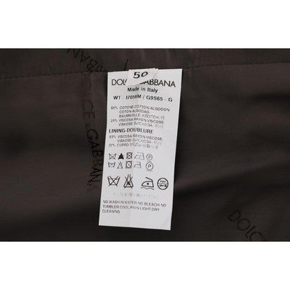 Dolce & Gabbana Gray STAFF Cotton Striped Vest 1728,20% Viscose,67345645728,Clothing,Dolce & Gabbana,Gray,IT50 | L,Material: 80% Cotton,Men,Men - Clothing,New with tags,Suits & Blazers - Clothing,Vests - Men - Clothing,Waistcoats - Suits & Blazers - Cloth