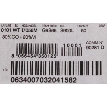 Dolce & Gabbana Gray STAFF Cotton Striped Vest 1728,20% Viscose,67345645728,Clothing,Dolce & Gabbana,Gray,IT50 | L,Material: 80% Cotton,Men,Men - Clothing,New with tags,Suits & Blazers - Clothing,Vests - Men - Clothing,Waistcoats - Suits & Blazers - Cloth