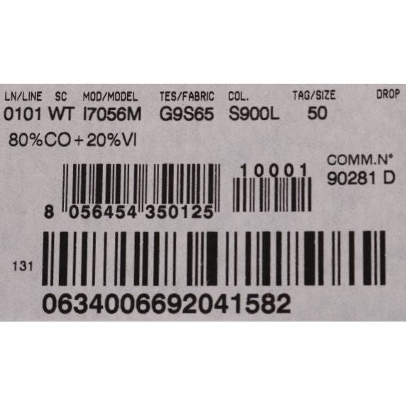 Dolce & Gabbana Gray STAFF Cotton Striped Vest 1728,20% Viscose,67345645728,Clothing,Dolce & Gabbana,Gray,IT50 | L,Material: 80% Cotton,Men,Men - Clothing,New with tags,Suits & Blazers - Clothing,Vests - Men - Clothing,Waistcoats - Suits & Blazers - Cloth