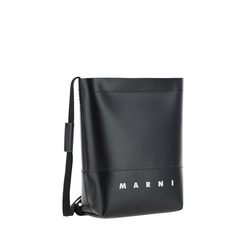 Marni Black Polyester Shoulder Bag