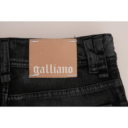 John Galliano Gray Wash Cotton Stretch Regular Fit Jeans 1728,3% Elastane,67345645728,Clothing,Gray,Jeans & Pants - Women - Clothing,Jeans Denim - Clothing,John Galliano,Material: 97% Cotton,New with tags,Slim Fit Jeans - Jeans Denim - Clothing,W26,W30,Wo
