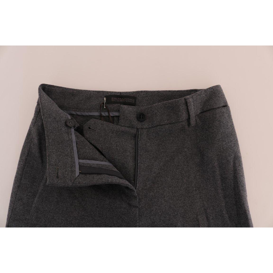 بنطلون رسمي رمادي أنيق من Ermanno Scervino - أناقة راقية