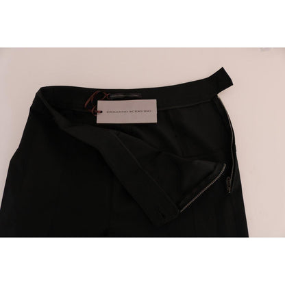 Ermanno Scervino Black Stretch Leggings Pants Ermanno Scervino