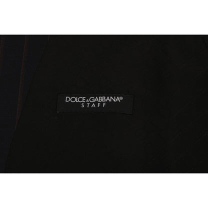 Dolce & Gabbana Blue Wool Stretch Vest 1728,3% Elastane,67345645728,Blue,Clothing,Dolce & Gabbana,IT50 | L,Material: 97% Wool,Men,Men - Clothing,New with tags,Suits & Blazers - Clothing,Vests - Men - Clothing,Waistcoats - Suits & Blazers - Clothing