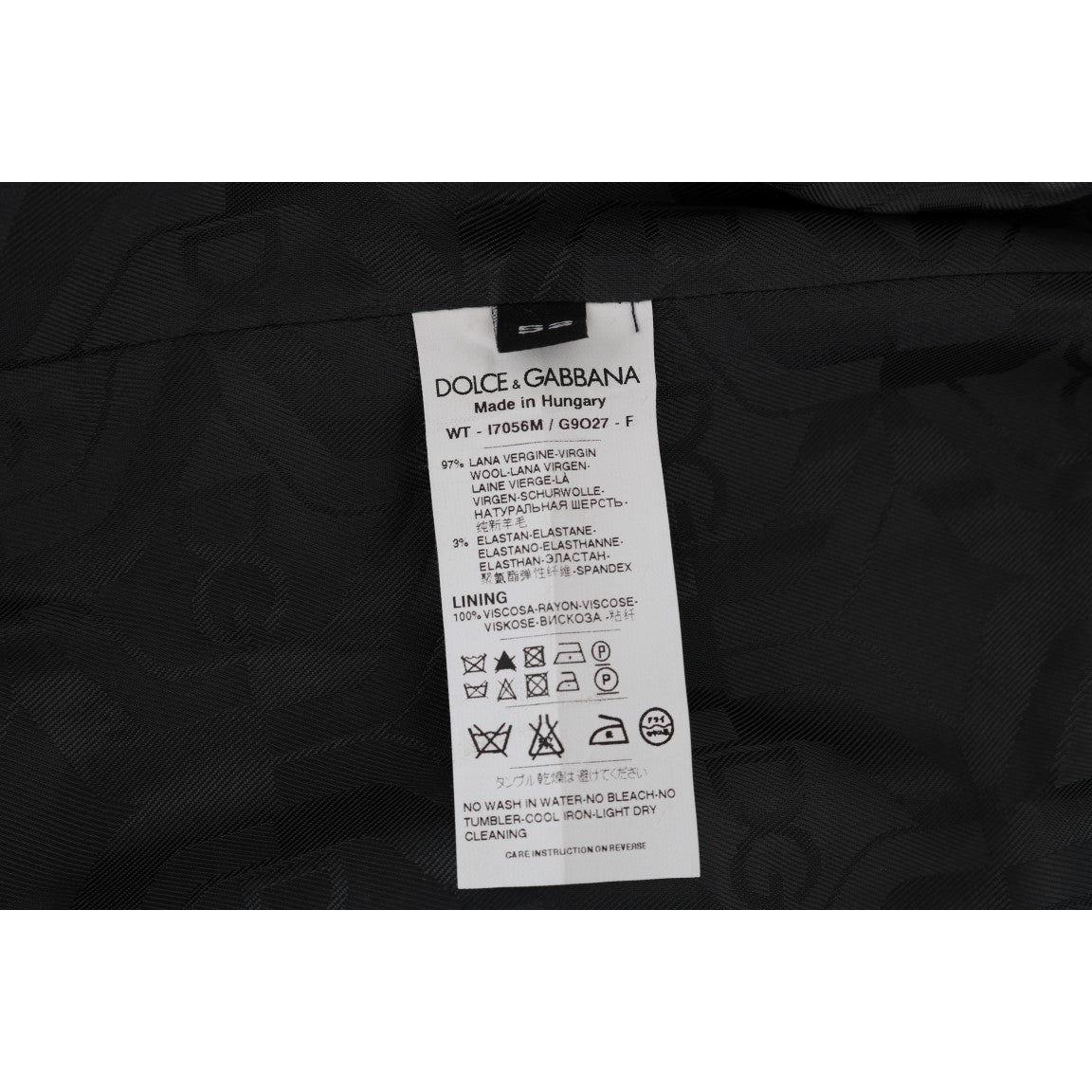 Dolce & Gabbana Gray Wool Stretch Vest 1728,3% Elastane,67345645728,Clothing,Dolce & Gabbana,Gray,IT52 | XL,Material: 97% Wool,Men,Men - Clothing,New with tags,Suits & Blazers - Clothing,Vests - Men - Clothing,Waistcoats - Suits & Blazers - Clothing