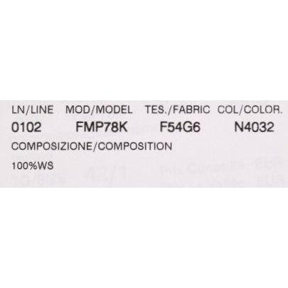 بنطلون ضيق من الكشمير باللون الرمادي الأنيق من دولتشي آند غابانا بخصر مرتفع