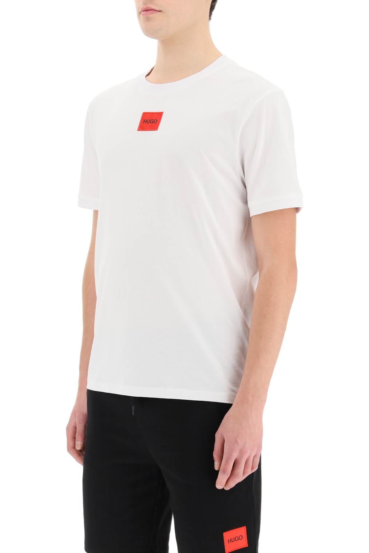 Hugo diragolino logo t-shirt Topwear Hugo