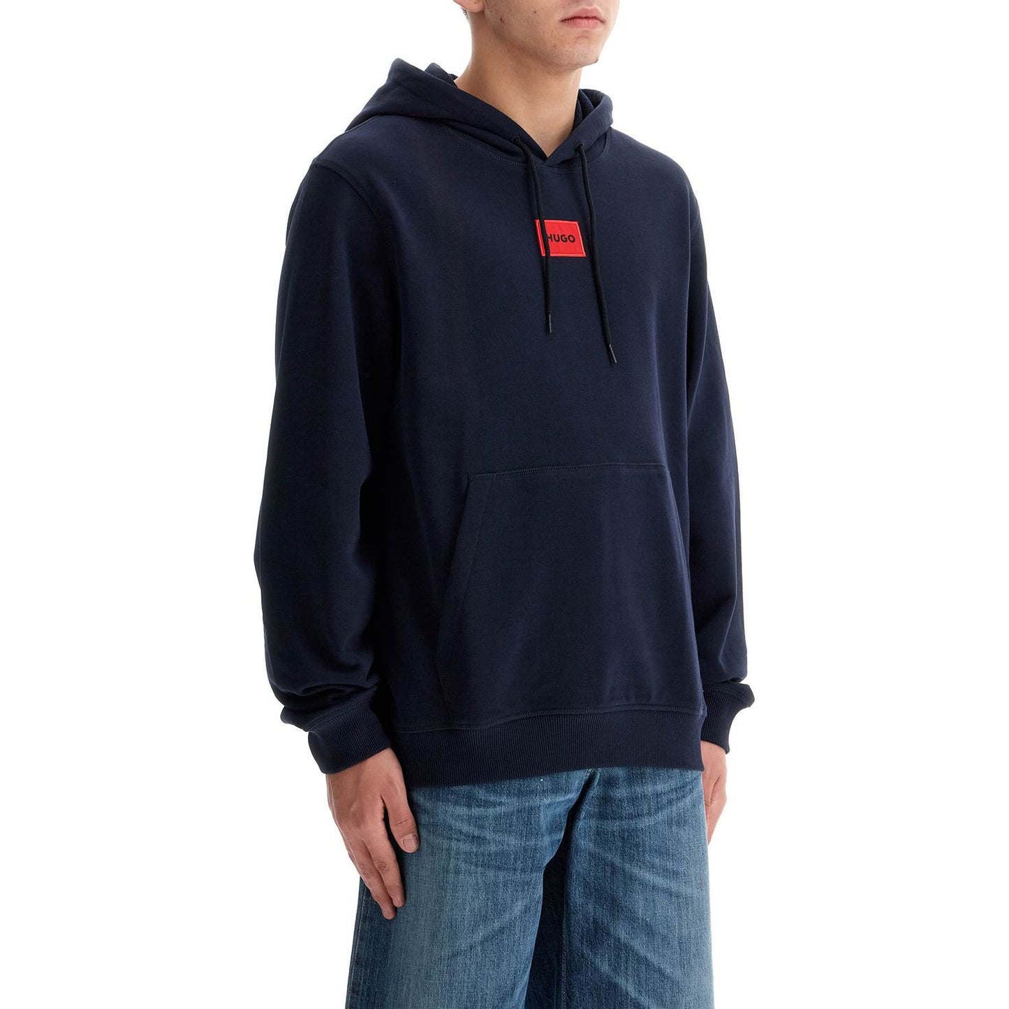 Hugo logo patch hoodie Topwear Hugo