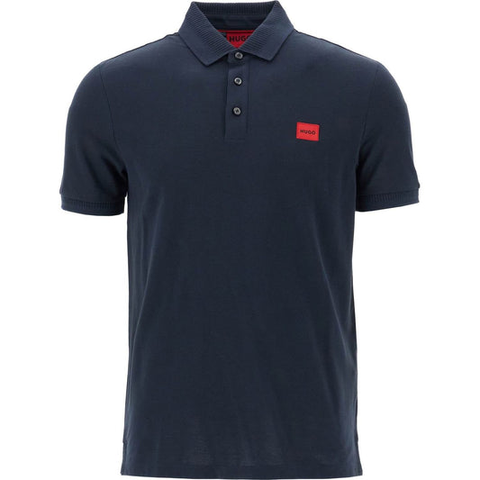 Hugo polo shirt with logo label Topwear Hugo