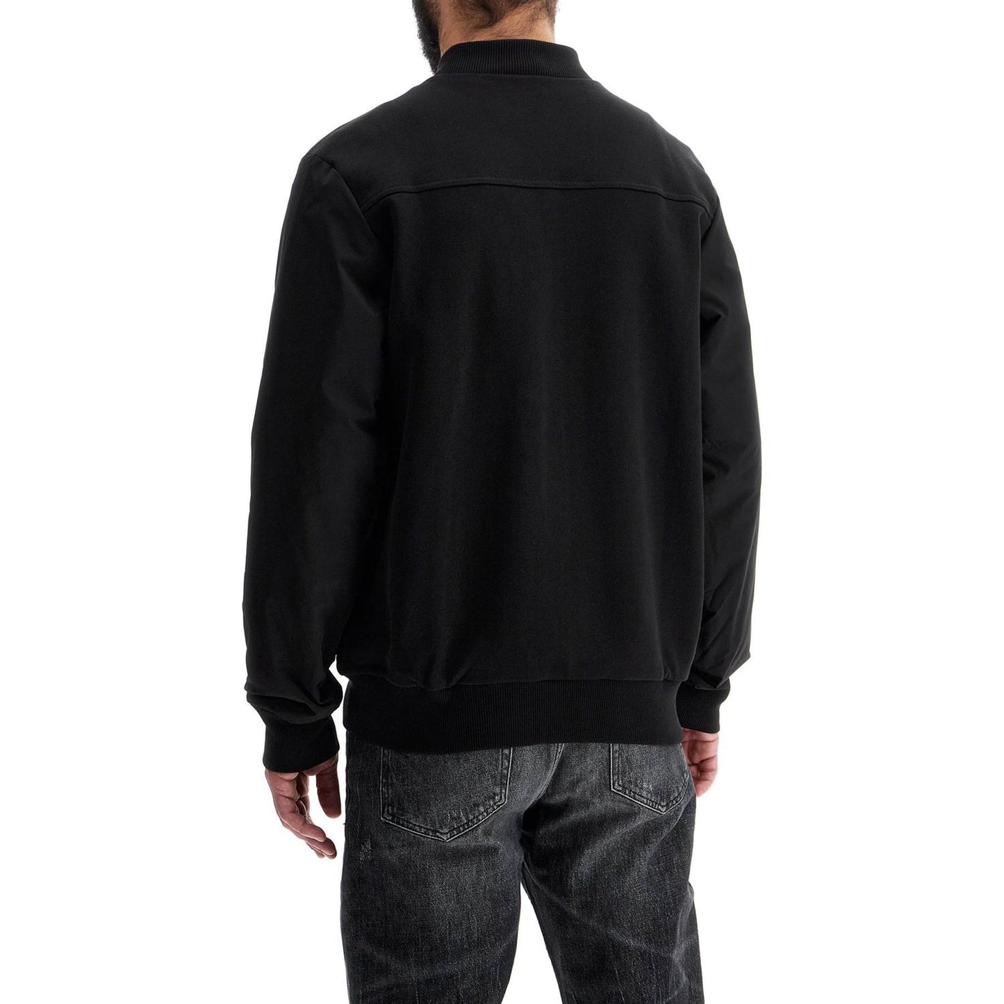 Boss black zip bomber sweatshirt c-salieri 23