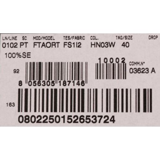 بنطلون حريري أنيق منقط بخصر مرتفع من دولتشي آند غابانا