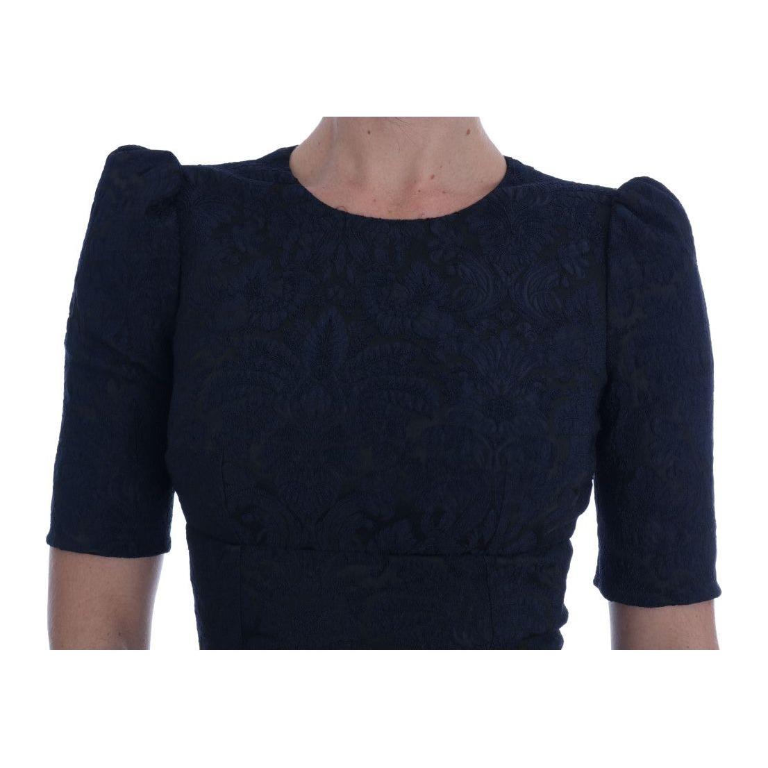 فستان قصير من دولتشي آند غابانا بنقشة الزهور