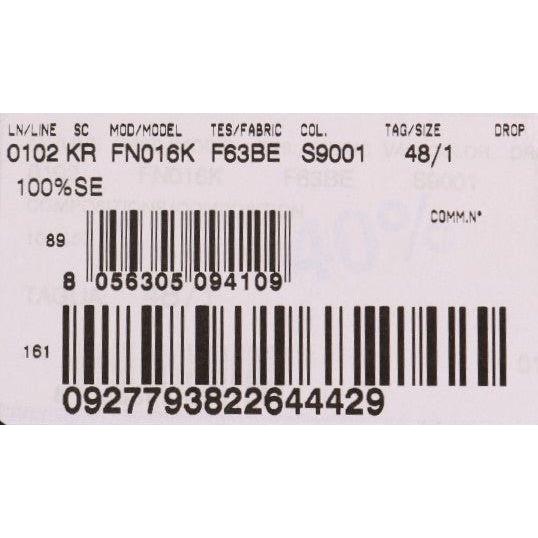 سترة كابري من الحرير الأزرق المزين بالترتر من دولتشي آند غابانا