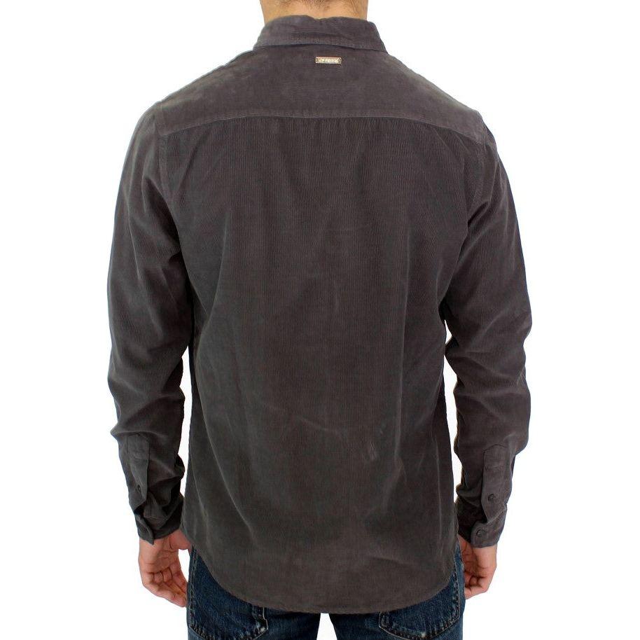 GF Ferre Green Button Front Cotton Casual Shirt 1728,67345645728,Clothing,Dress Shirts - Shirts - Clothing,GF Ferre,Green,IT48 | M,Material: 100% Cotton,Men,Men - Clothing,New with tags,Shirts - Clothing,Shirts - Men - Clothing