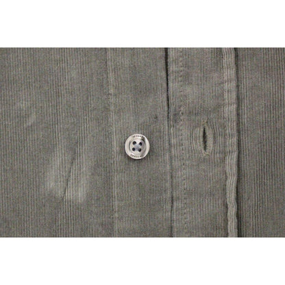 GF Ferre Green Button Front Cotton Casual Shirt 1728,67345645728,Clothing,Dress Shirts - Shirts - Clothing,GF Ferre,Green,IT48 | M,Material: 100% Cotton,Men,Men - Clothing,New with tags,Shirts - Clothing,Shirts - Men - Clothing