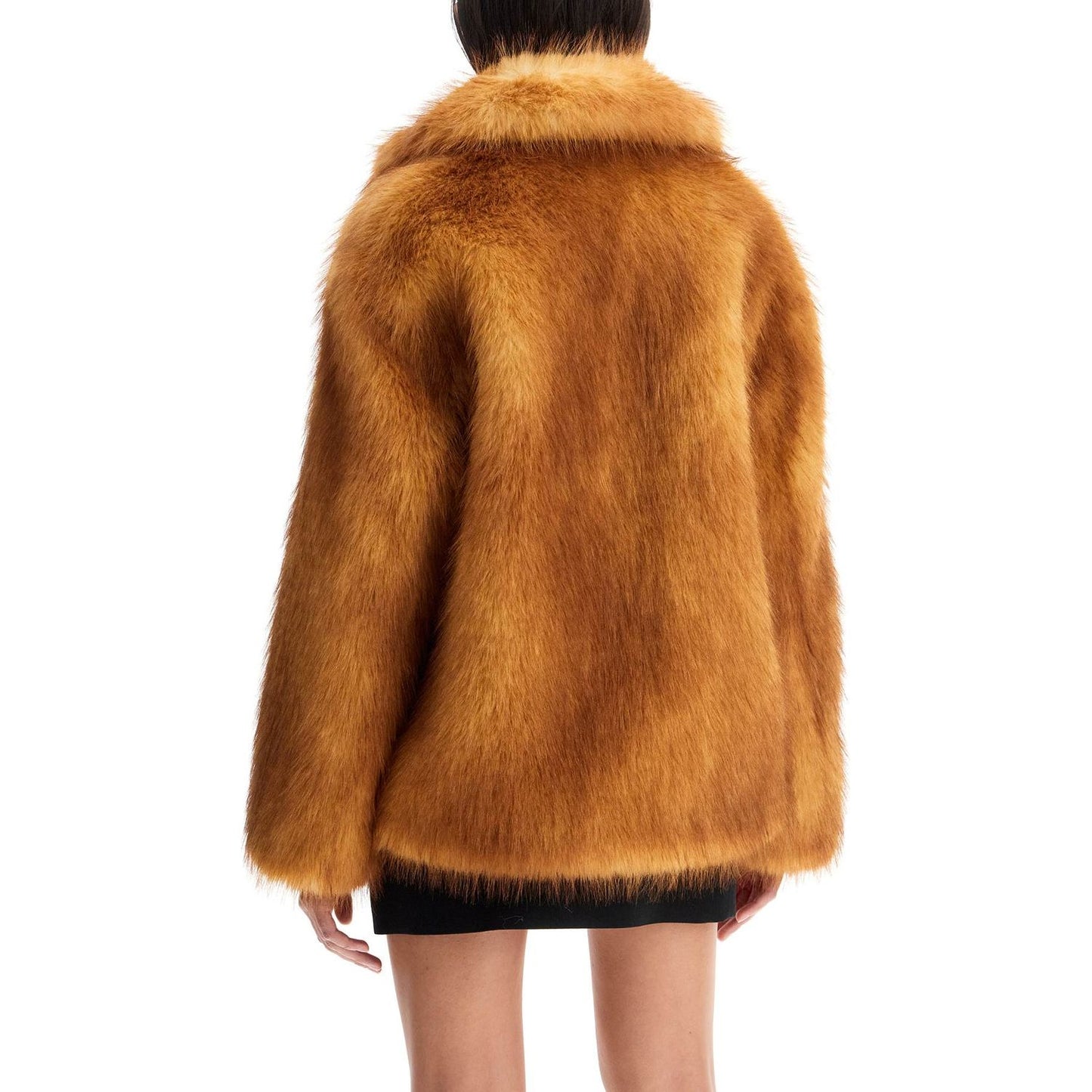 Stand Studio short janice coat in faux fur Jackets Stand Studio