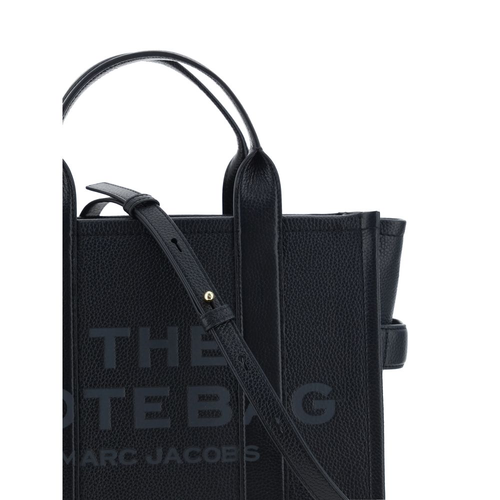Marc Jacobs Black Calf Leather Bos Taurus Handbag
