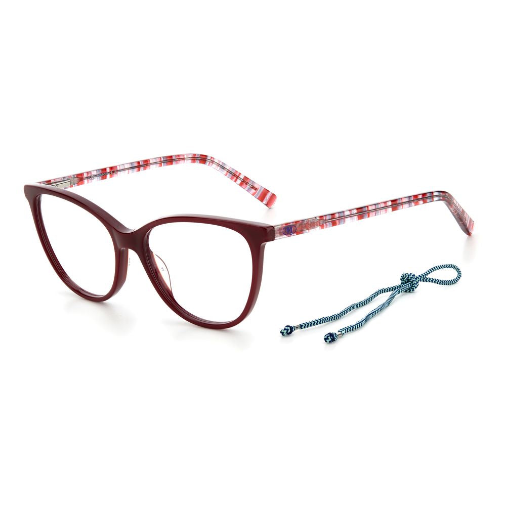 M Missoni Red Acetate Glasses (Frames)