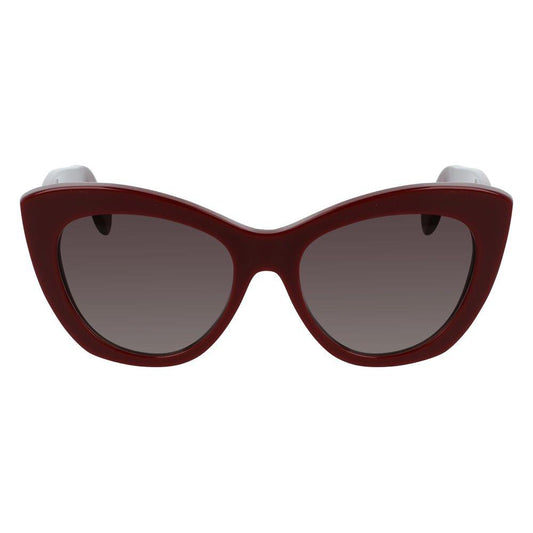 Salvatore Ferragamo Bordeaux Acetate Sunglasses Salvatore Ferragamo