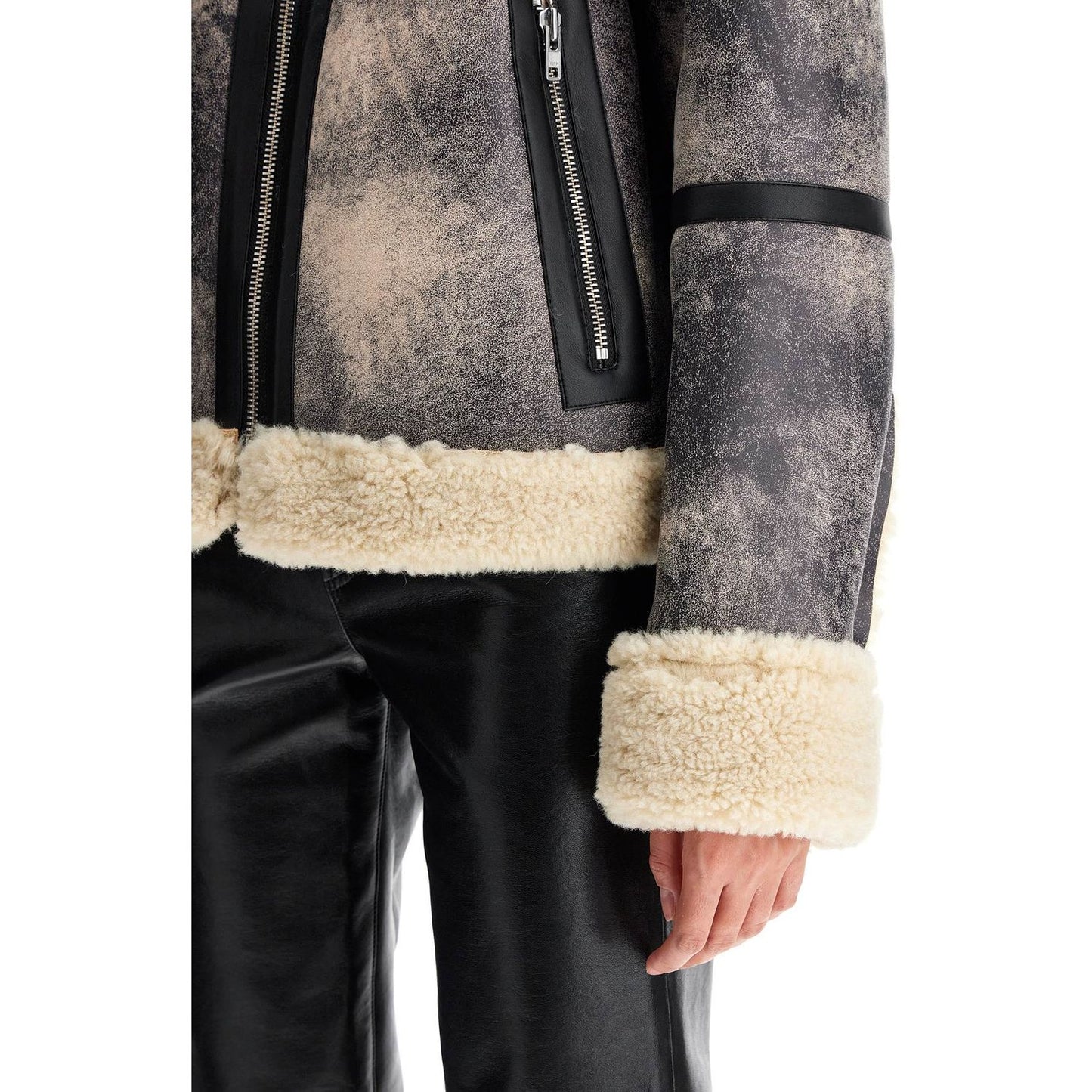 Stand Studio lessie faux shearling jacket Jackets Stand Studio