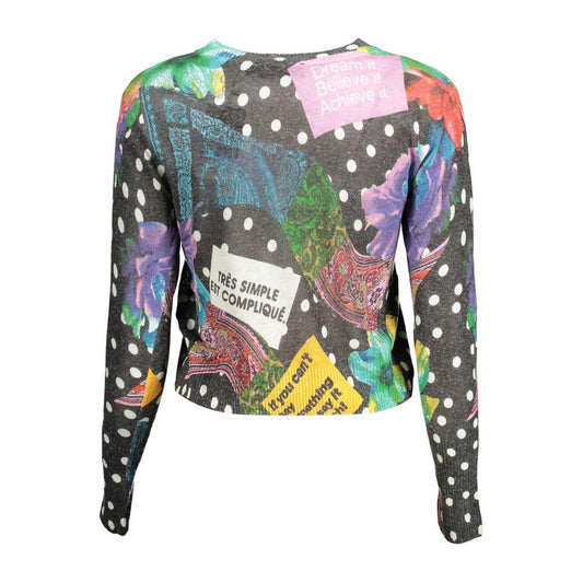 Desigual Black Acrylic Women Sweater Desigual