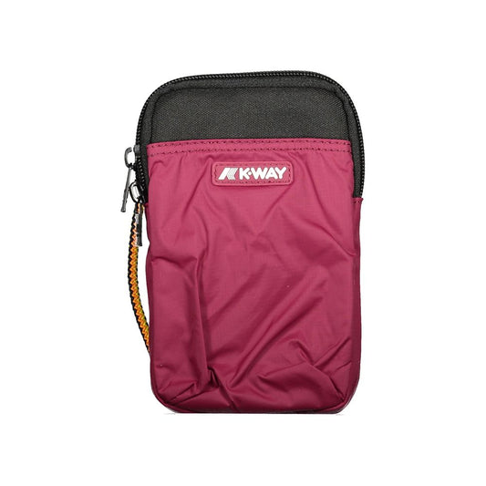 K-WAY Purple Polyester Men Shoulder Bag